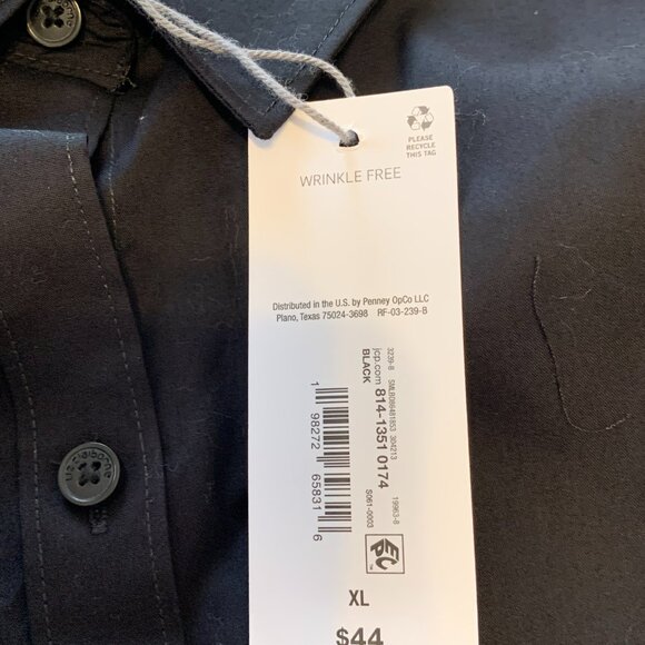 Liz Claiborne XL Long sleeve button down NWT shirt - Picture 7 of 8